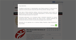 Desktop Screenshot of imprezylive.pl
